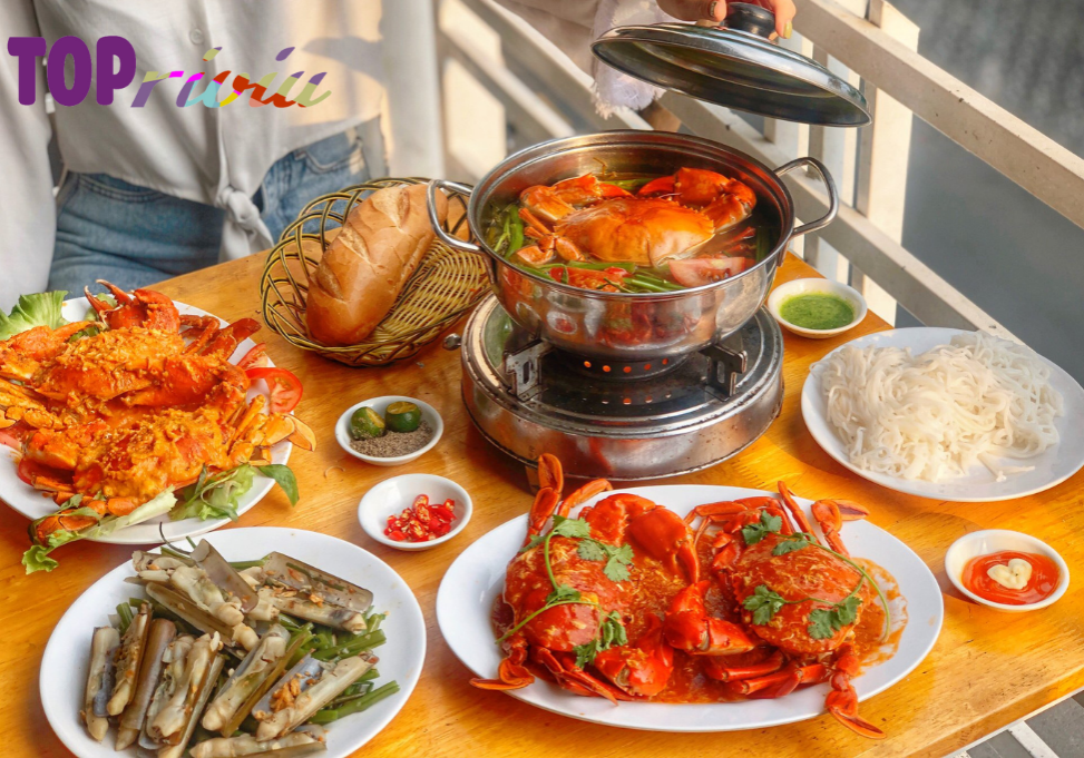 Quán ăn ngon Quận 1 Sài Gòn - Lẩu cua Đất Mũi